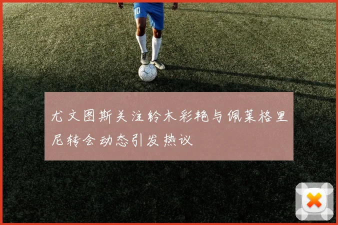 尤文图斯关注铃木彩艳与佩莱格里尼转会动态引发热议